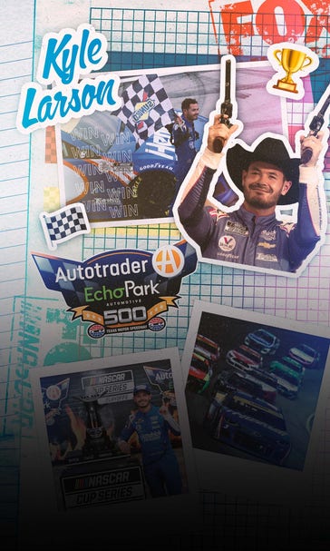 Larson Cruises At Texas